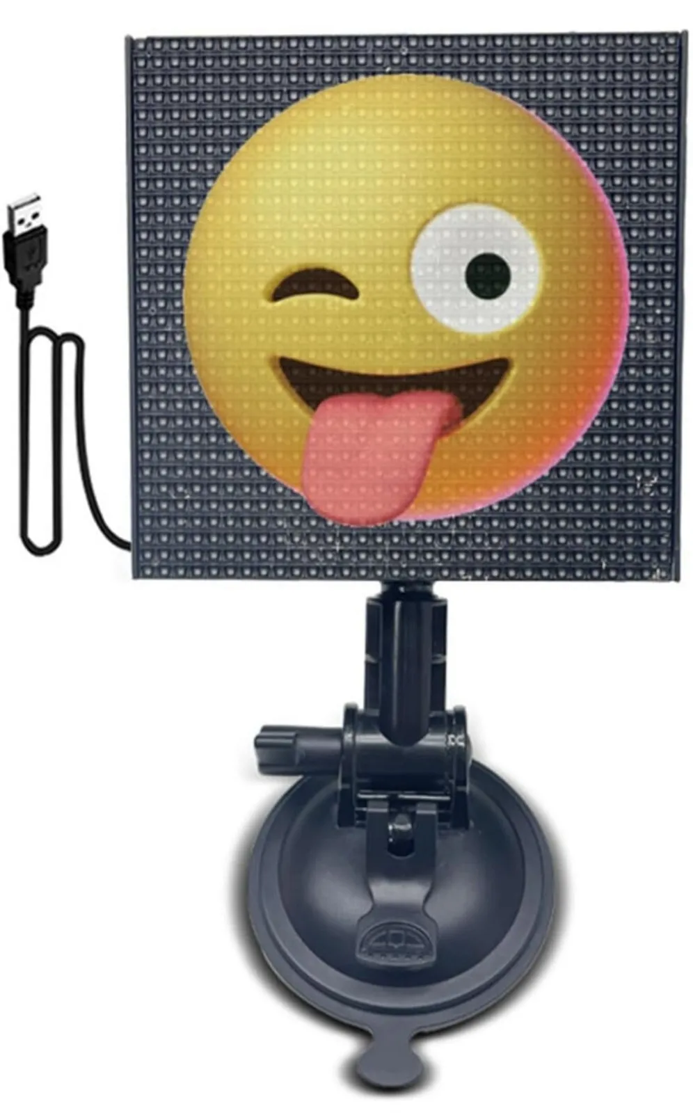 Smart APP Programmabile Scorrimento Testo Animazione Pixel LED Display pubblicitario Segnale luminoso per auto Controllo Bluetooth USB 5V