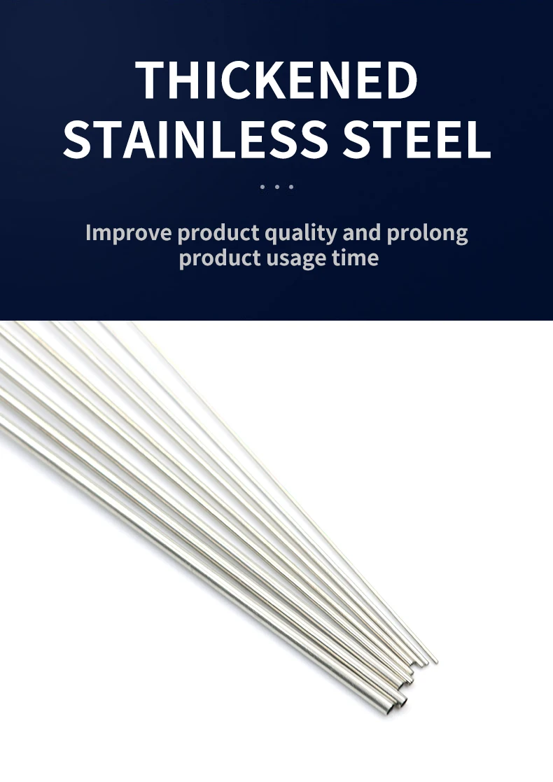 10 Stück 200 mm Dosiernadel Spritzennadel 8 Zoll Edelstahl-Klebernadel zum Befüllen von Flüssigkeiten, Kleber und Spritze 14 G-23 G – Detail 4