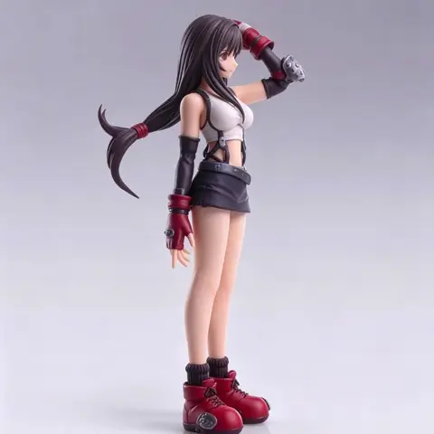 Spot new Final Fantasy doll two-dimensional beautiful girl Tifa desktop ornament chassis scenery