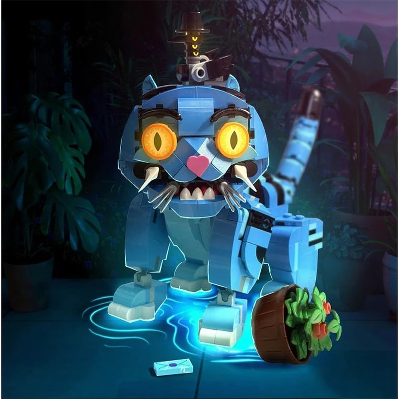 

413 шт. MOC Derpy The Tiger Kpopes Demon Hunters Строительные блоки Рождественский подарок Вдохновляет неограниченное количество творчества