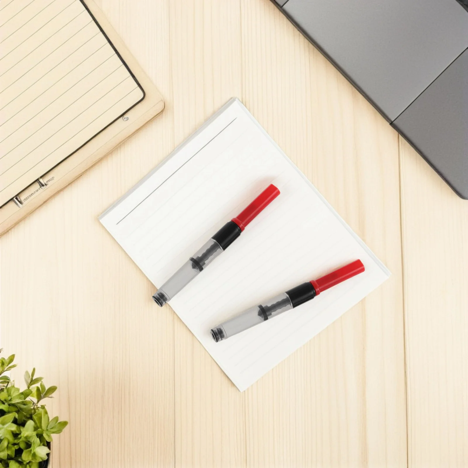 

10Pcs Universal Fountain Pen Ink Converter Precision Fit 26mm Diameter Absorber for Writing School Office Travel