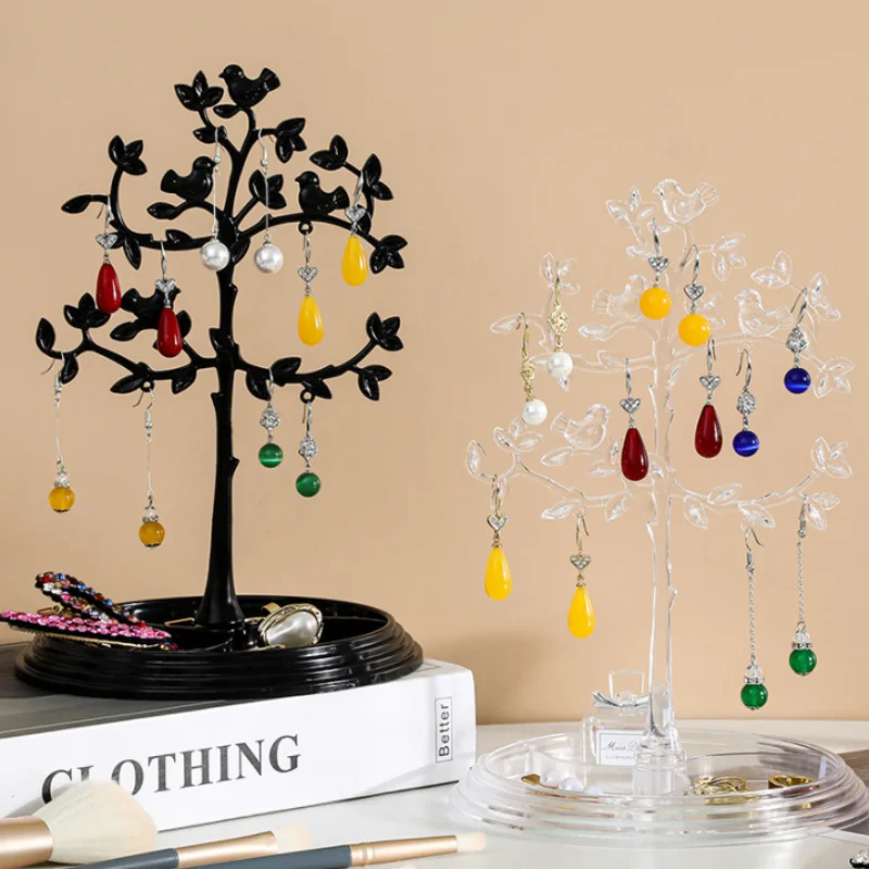 

Органайзер для украшений в форме птицы: подставка для серег и ожерелий, настольный органайзер для украшений и декоративный элемент