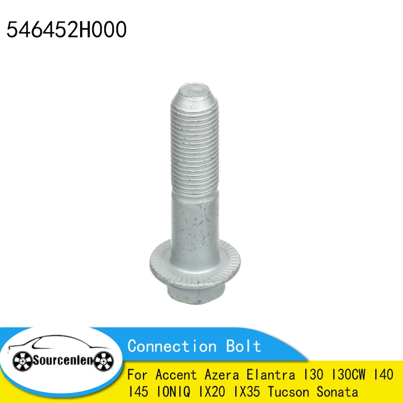 Front Shock Absorber Connection Bolt Nut FOR Accent Azera Elantra I30 I30CW I40 I45 IONIQ IX20 IX35 Tucson Sonata 546452H000