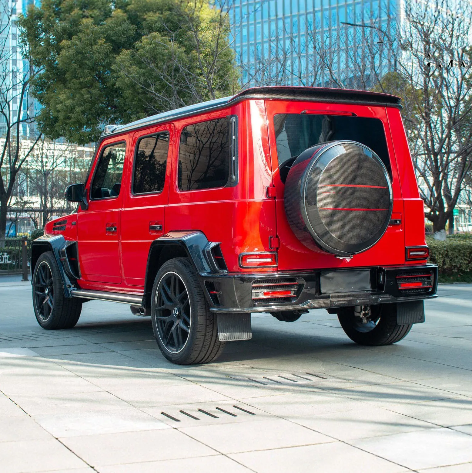 New Mansory Upgrade Auto Body Kit For Mercedes-Benz G63 Full Carbon Fiber Kit Bumper Car Tuning Parts Bumper Car Accessories