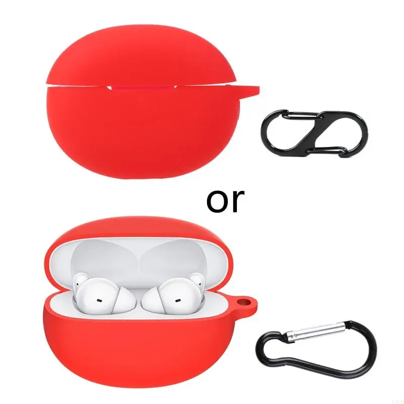 Y4ue bảo vệ silicone cho vỏ bọc da mềm cho enco miễn phí 2 nghe