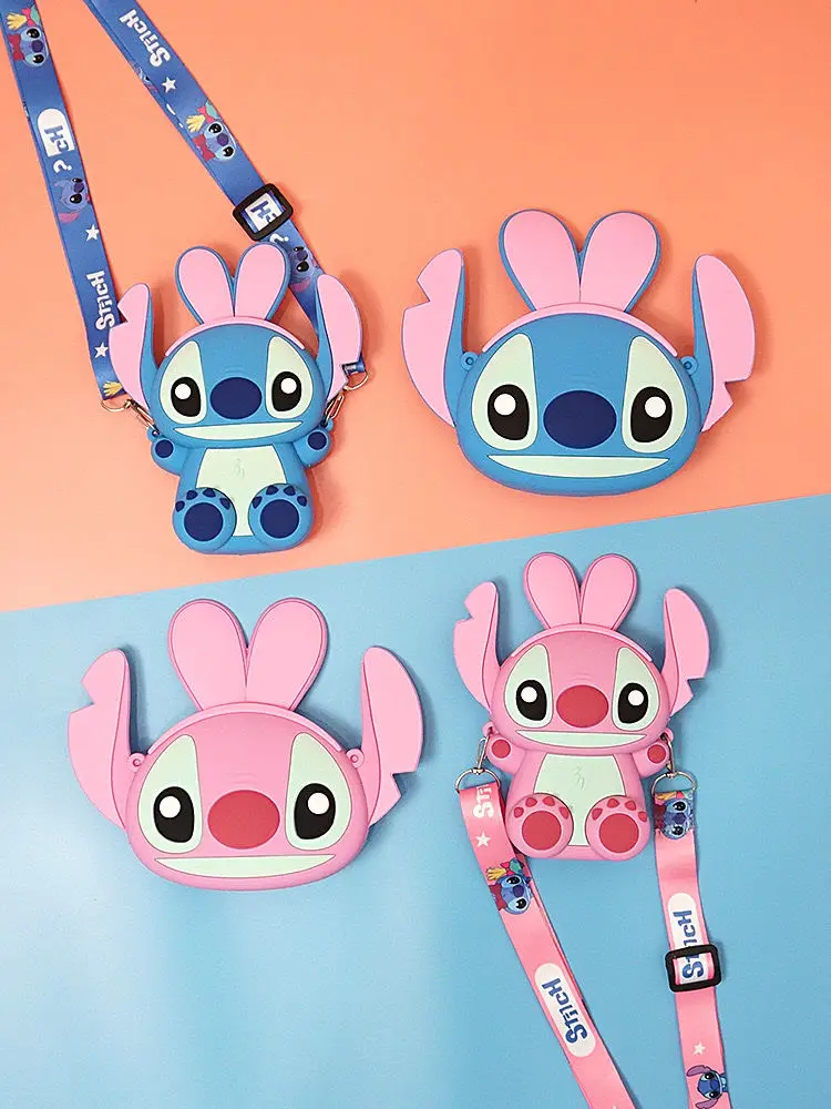 

Силиконовый кошелек для монет с рисунком Диснея, портативная сумка для наушников с героями мультфильмов, детская сумка для хранения, подарок на день рождения