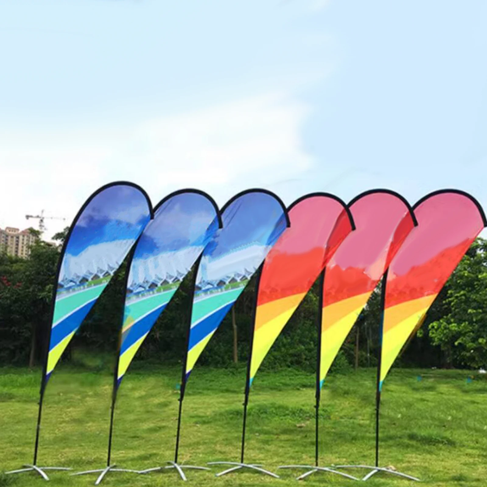 Feather Flag Base Stand, Suporte Beach Flag Pole, Cross Base Stand para Publicidade, Dragon Boat Races, Rafting Poolside