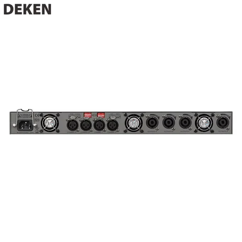 DA-4800 Factory Price Professional Audio Sound Equipment System Class D Digital Power Amplifier For Government Enterprise