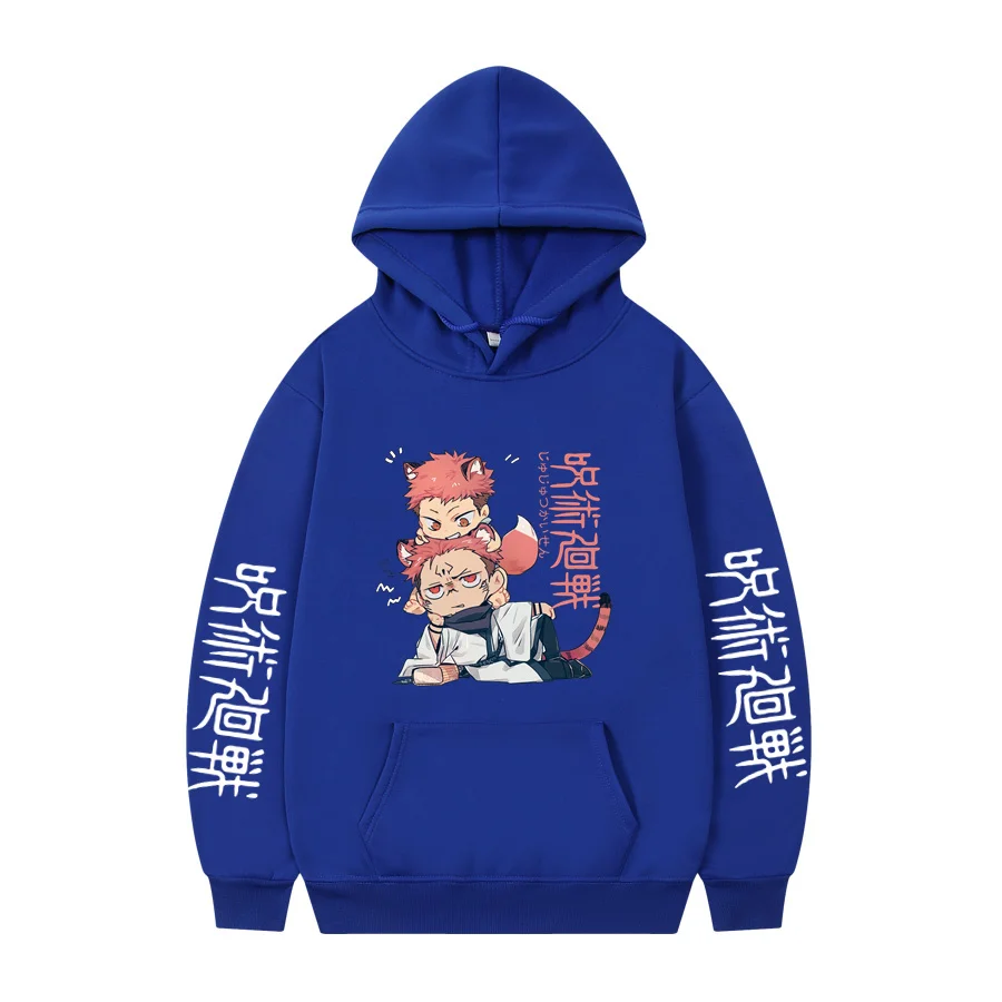 2022 Japanese Anime Funny Sukuna Hoodies Japan Style Jujutsu Kaisen Sweatshirts Streetwear for Women/men