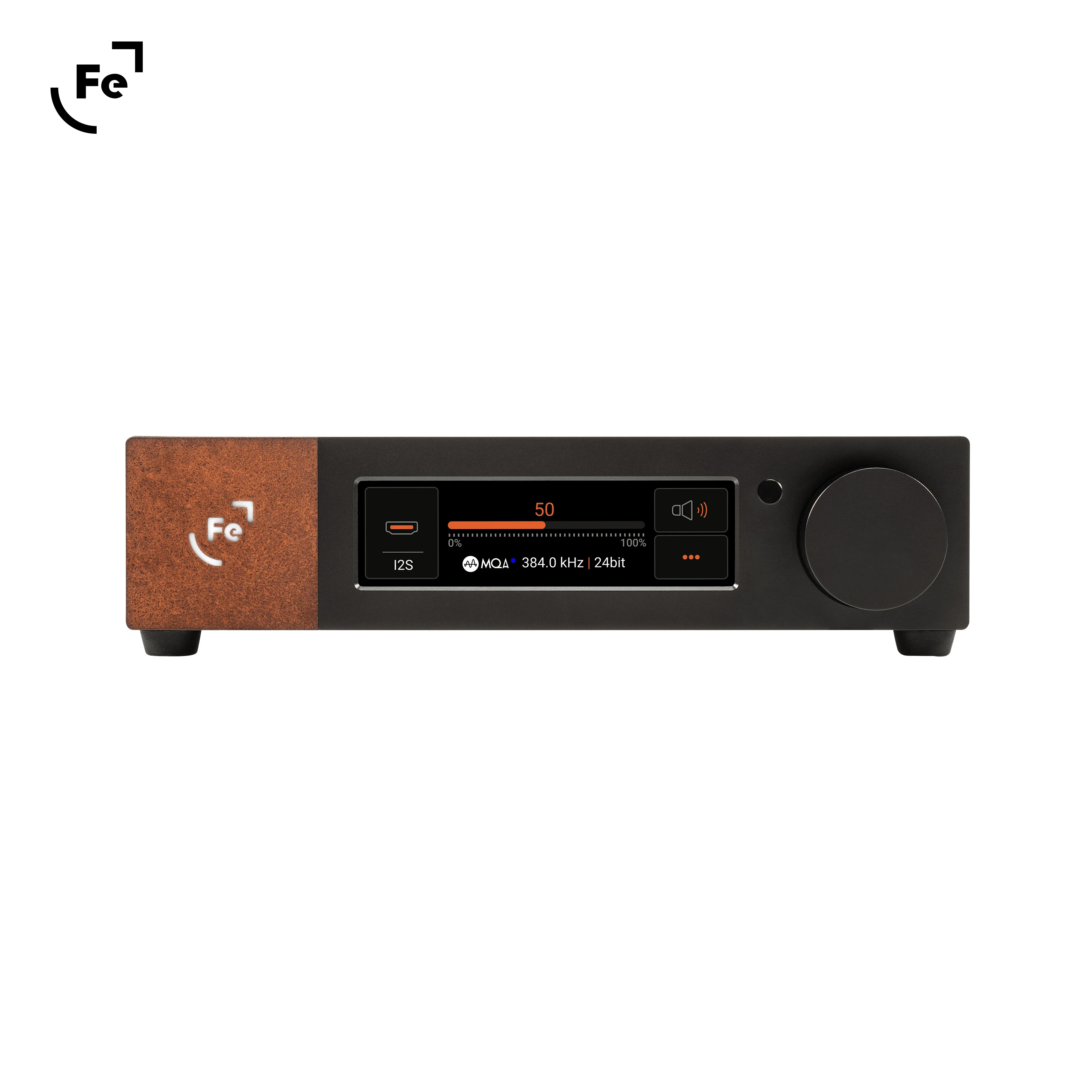 Польский Ferrum Audio Worge Цифровой фильтр HIFI Pure DAC Настольный декодер с передней частью