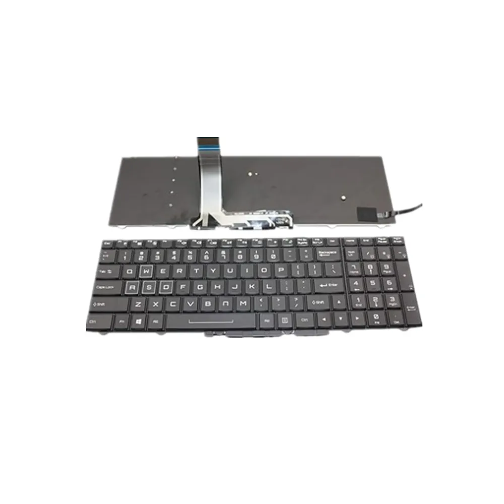 Laptop Keyboard For CLEVO P870DM P870DM-G Black US United States Edition
