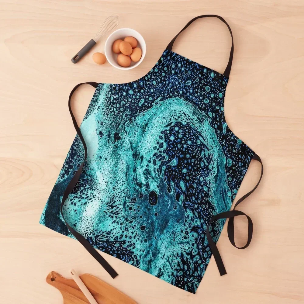 

Hydro Dipped Aquapus 3 of 4 Apron Kitchen Things For Home cookings for women for women with pocket with personal logo Apron