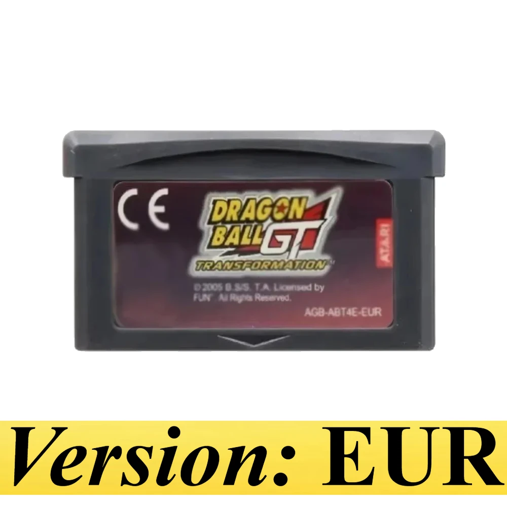 9 verschiedene Dragon Ball GBA-Spielmodule, 32-Bit-Videospielkonsolen-Kartenserie, Advanced Adventure, Supersonic Warriors, Buu's Fury – Detail 15