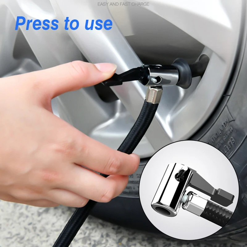 (Tool Box)Car Air Compressor 12V Portable Electric Air Compressor  Air Pump Tire Inflator Pump for Car Motorcycle Bicycle