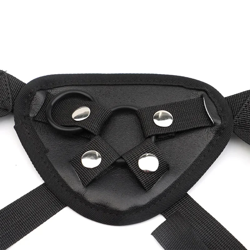 قابل للتعديل حزام قضبان اصطناعية تسخير ث/ثقب أو لا ربط تسخير الجلود لينة حلقة حزام ملخصات جلدية للمثليين مثليه الجنس المنتج