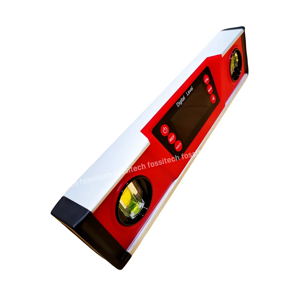 DL135-Regla de nivel Digital de aluminio, 10 pulgadas (254mm), multifunción, LCD, ángulo de retroiluminación, 0-360 °, pendiente magnética, incolinómetro