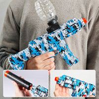 M416 Mini Electric Gel Ball Blaster Toy Gun, High-Speed Rechargeable, Summer Outdoor Fun, Family Pool/BBQ Games(No Bullets)
