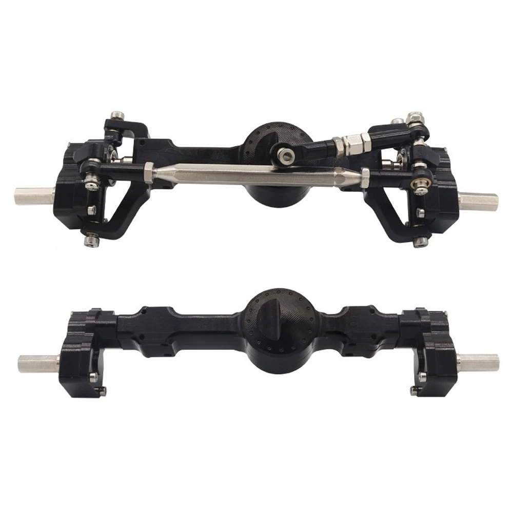 Full Metal Front and Rear Portal Axle for MN D90 MN-90 MN96 MN98 MN99S MN45 1/12 RC Car Upgrade Parts Accessories,A