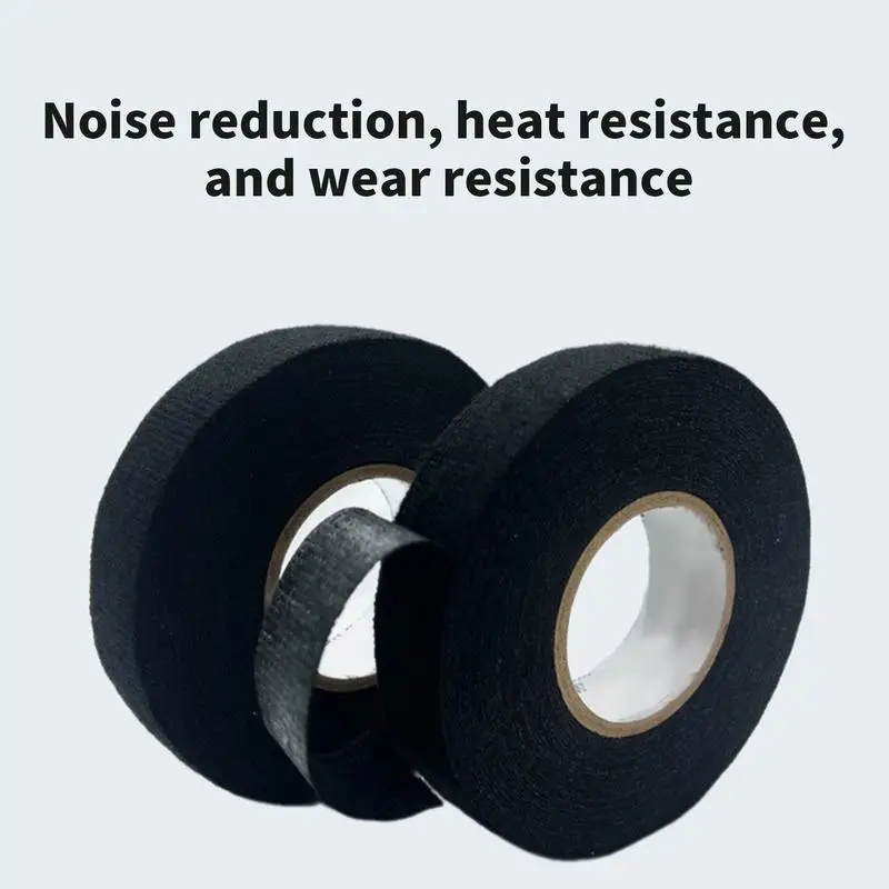 Electrical Tape Heat Resistant Harness Tape Insulation Automotive Fabric Cloth Tape Waterproof Noise Resistance Adhesives Tape