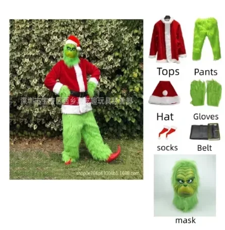 

Santa Claus Costume Set Christmas Party Prom Adult Costume Role Playing Halloween Costume