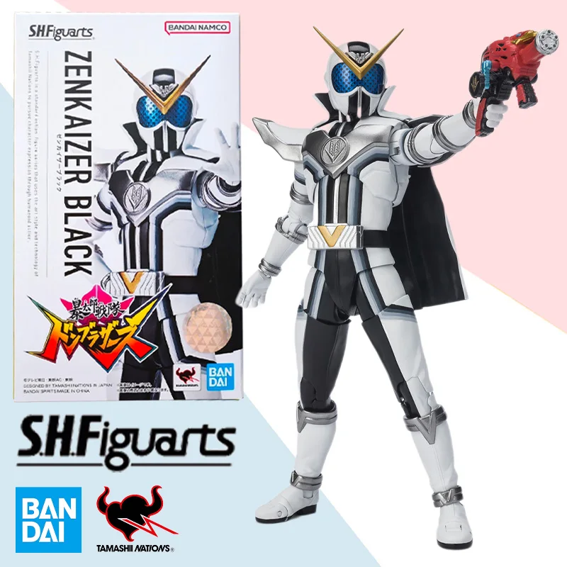 

Original Bandai Anime Action Figure Super Sentai SHFiguarts ZENKAIZER BLACK Finished Model Kit Collection Toy Gift for Children