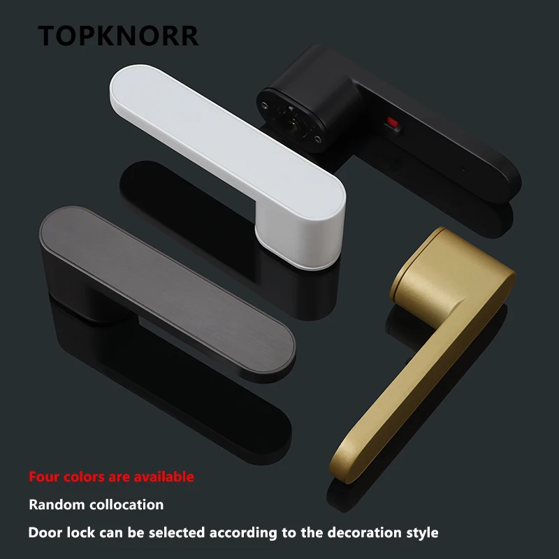 2023 New Ecological Door Lock Indoor Magnetic Suction Silent Minimalist Door Lock Bedroom Door Lock Modern Simple Door Handle