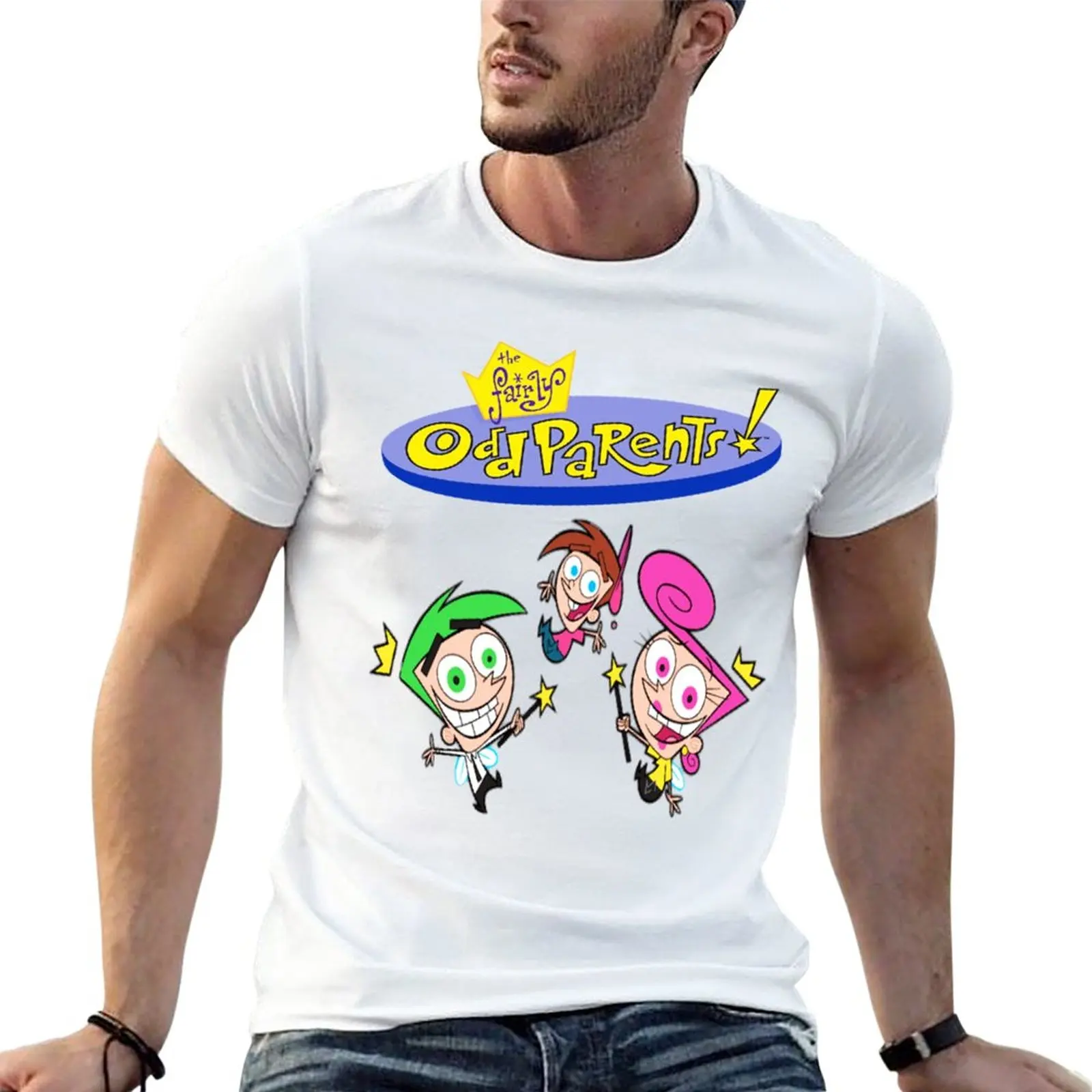 New Fairly odd Parents Funny Gift For Fans fairly odd parents movie cartoon T-Shirt Aesthetic clothing Short sleeve tee men