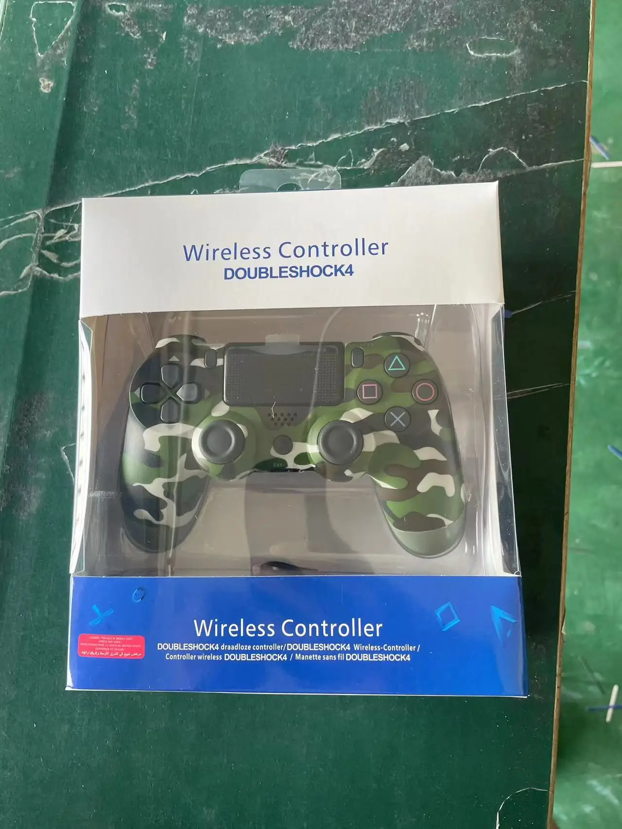 

Wireless Controller Bluetooth No Delay Gamepad For PS4 Console PC Joysticks Six-Deliv axis Dual Vibration With packaging