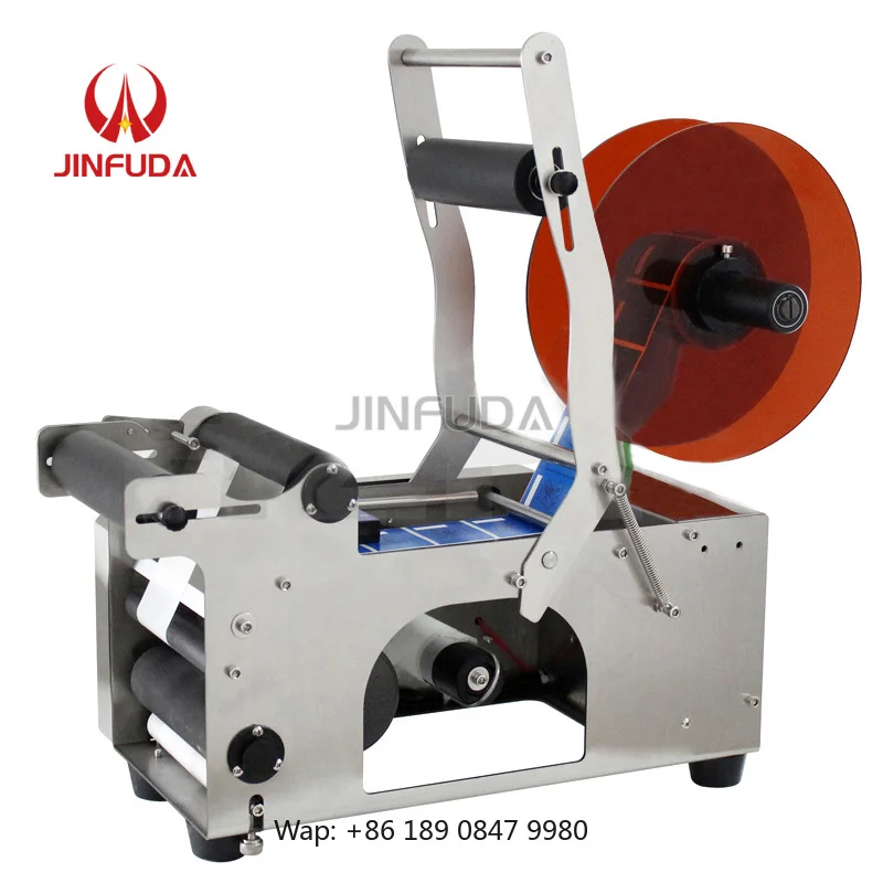 【Hot】MT-50 Semi Auto Labeling Machine Round Plastic Metal and Glass Bottle Sticker Labeling Machine for Bottle