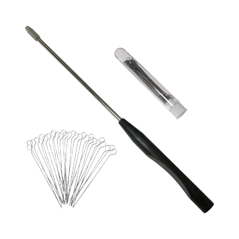 Essential Inoculation Loop Tool with 50 Nichrome Rings for Microbial Strain Transfer Mycelium Propagation and Agar-Based Work