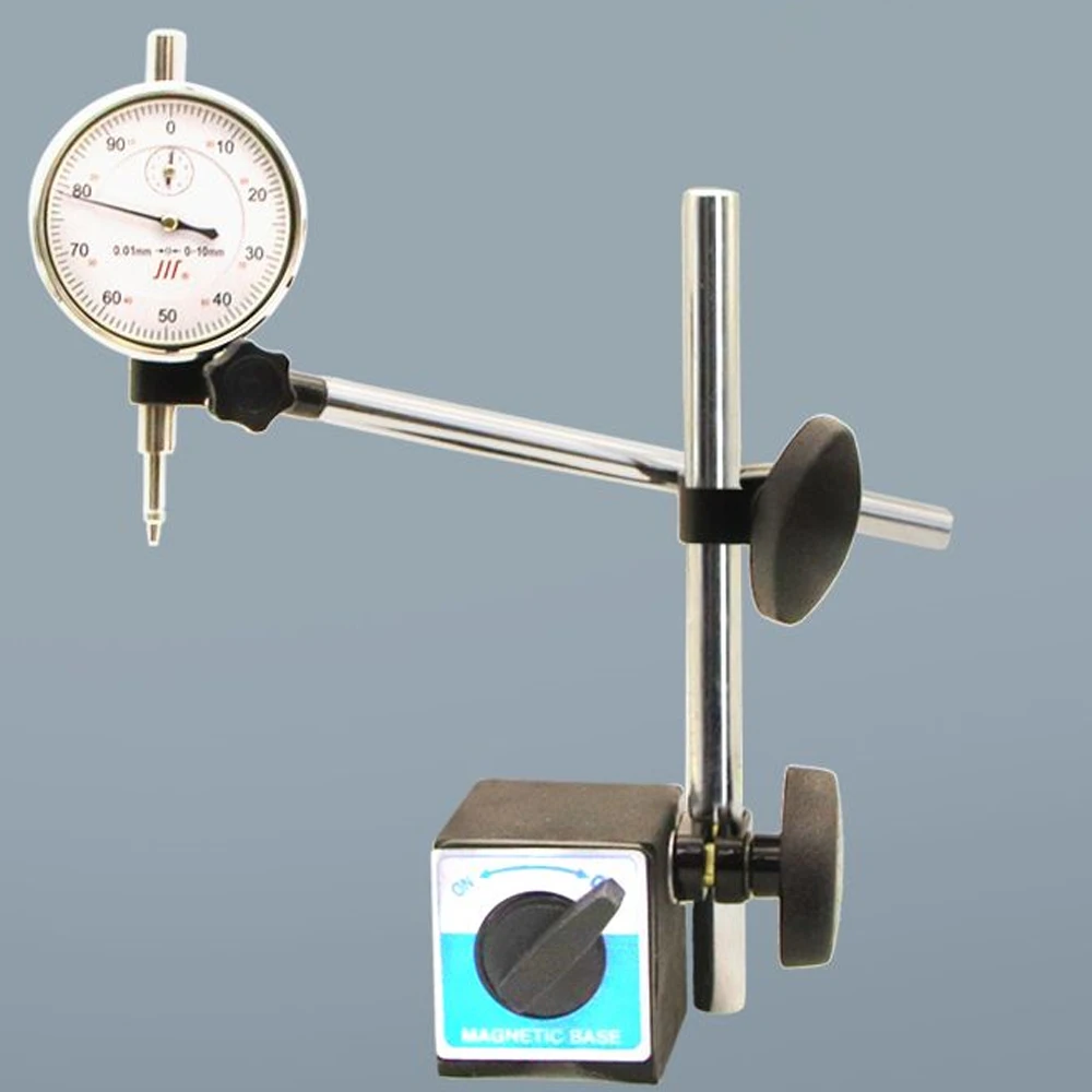 Magnetic base magnetic stand with fine adjustment 60kg for DTI Gauge Clock Dial Test Indicator