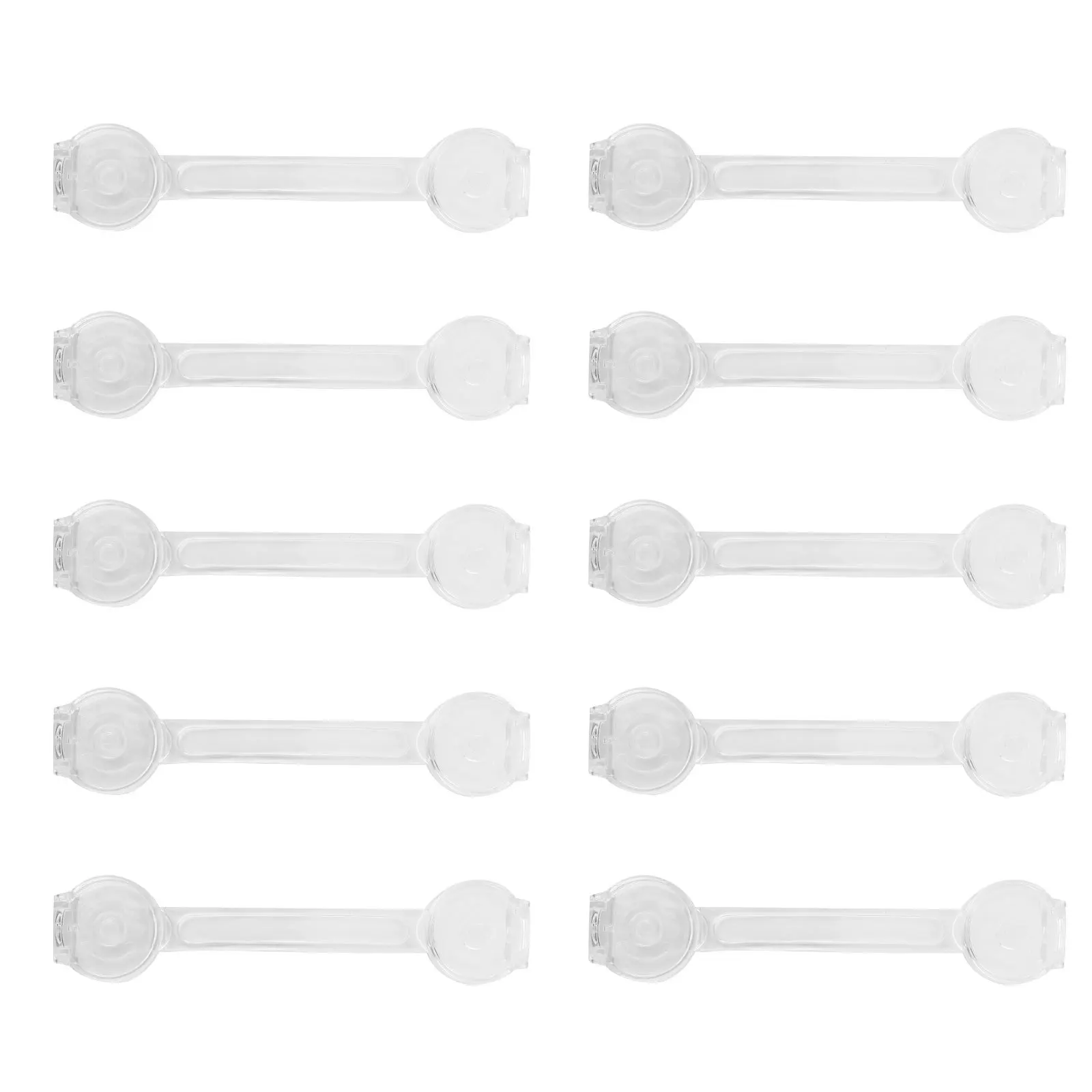 

10pcs Drawer Locks Child Safety Baby Cabinet Latch Kids Proof Anti Pinch Lock For Cabinets Drawers Fridges Washers Doors