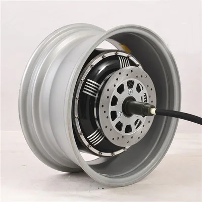 72V 90KPH electric car motor conversion kits dual 3000W hub motor kits for car