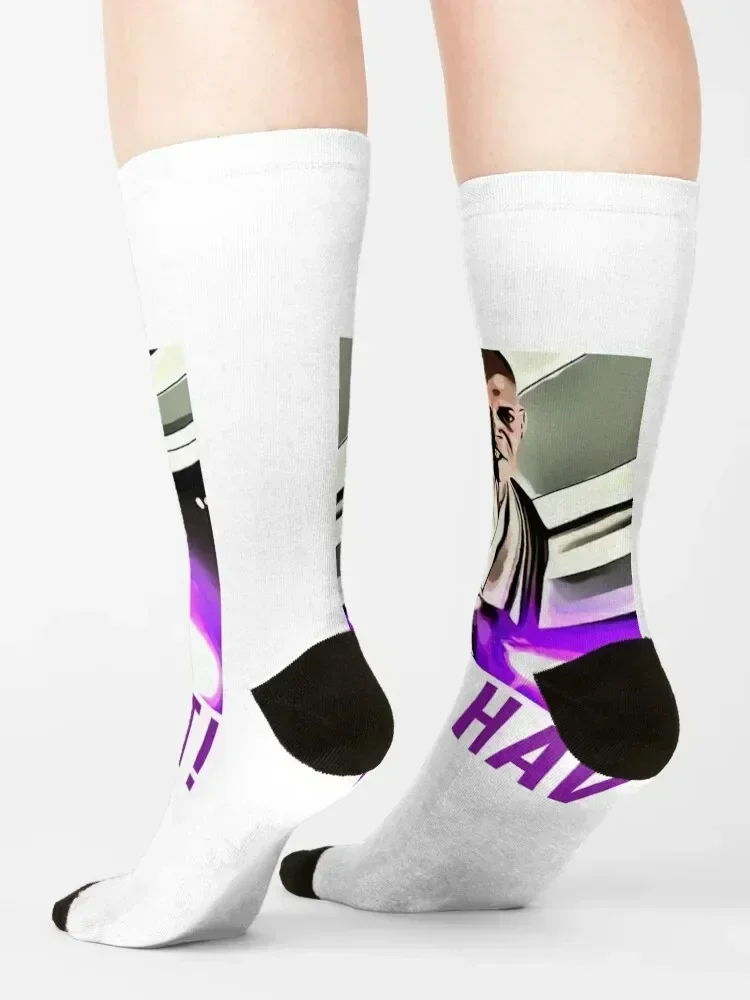Mace Windu Meme Socks Children's funny sock Non-slip Wholesale Socks Men Women's