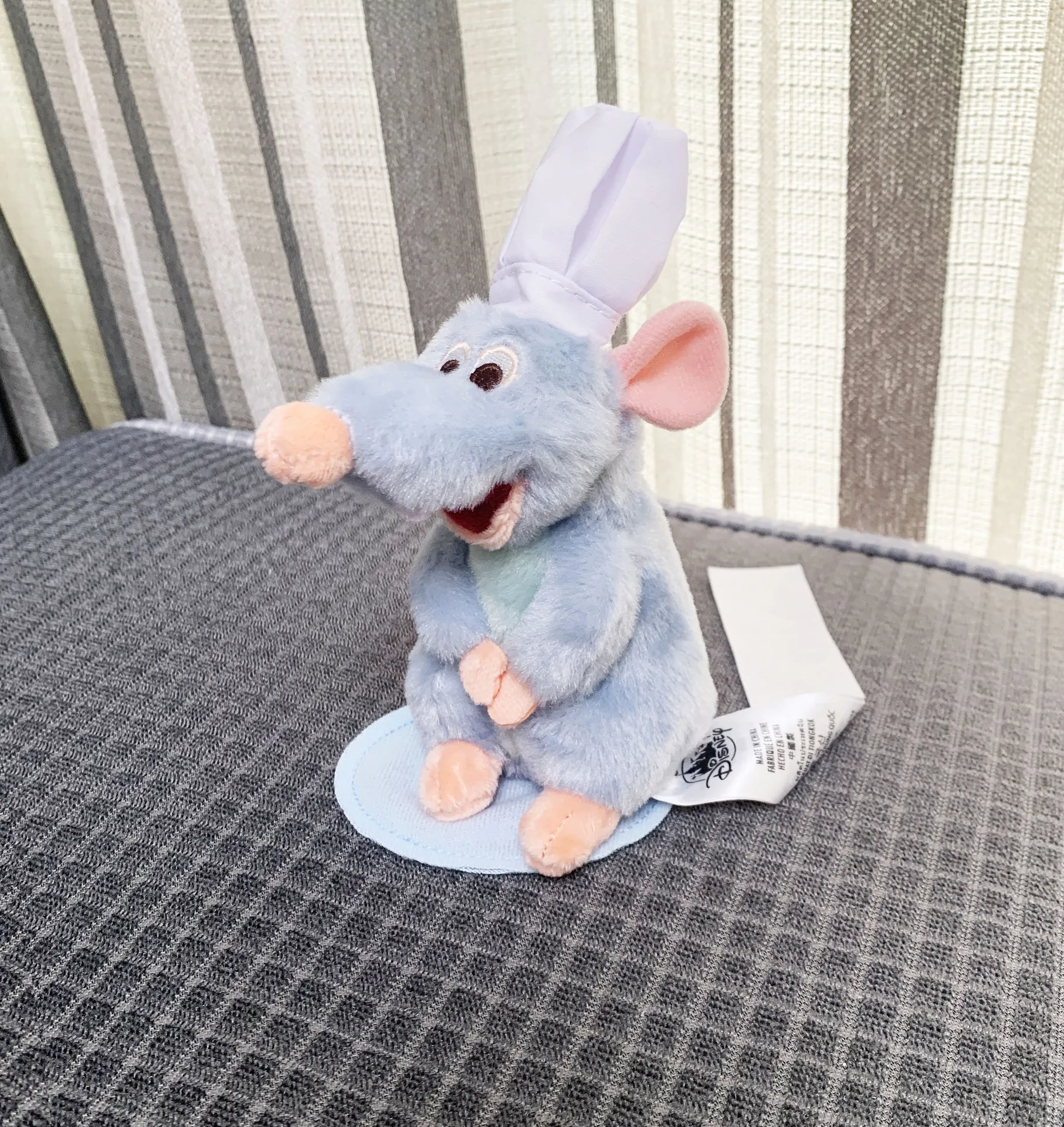 15cm Ratatouille Anime Plush Chef Remy Magnetic Anime Plush Toys Kawaii Stuff Toy Shoulder Plushie Doll Decoration Toys Gifts