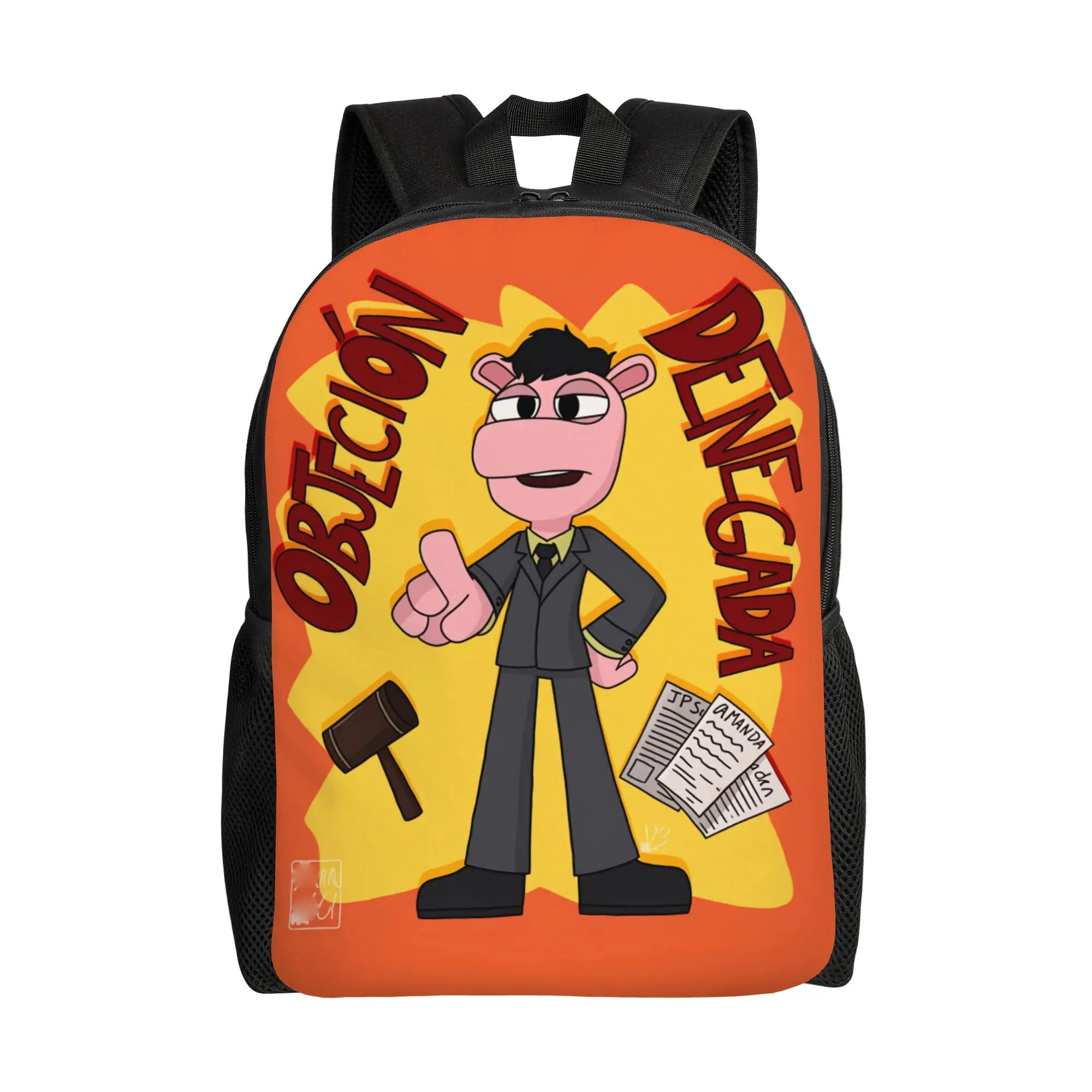 

31 Minutos Bean Reporting Backpack Unisex Polyester Camping Backpacks Breathable Style School Bags Rucksack