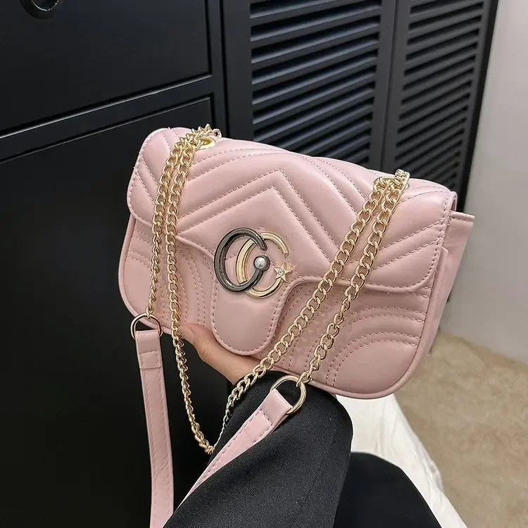 

2025 Classic Ladies Casual Personality All-in-one Luxury Women's Bag Retro Gorgeous Single Shoulder Oblique Span Bag