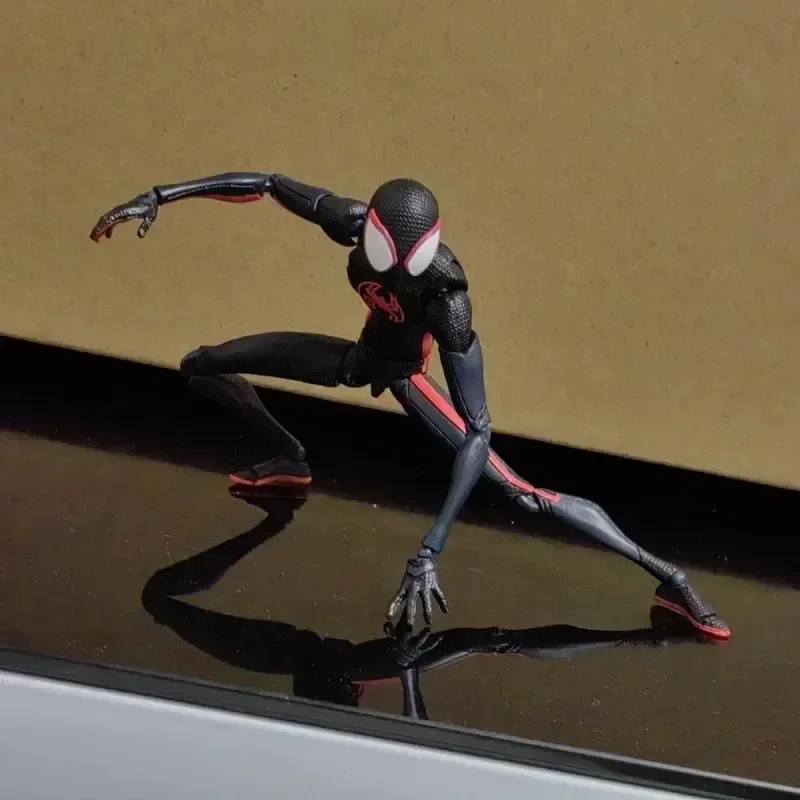 Shf Spider-man Miles Morales Gwen Stacy Action Figure  Spider-man Across The Spider-verse Figures Spiderman Toys