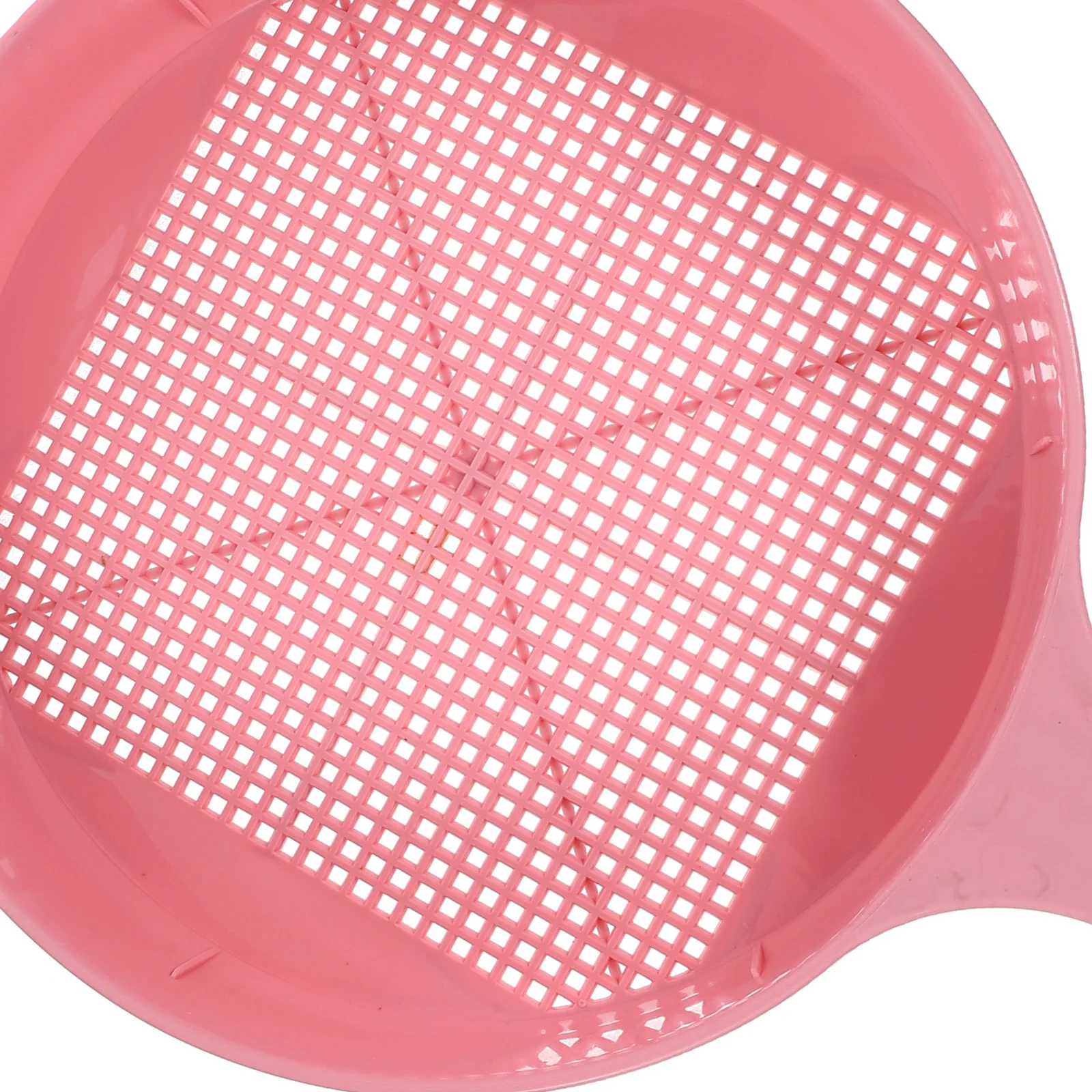 

3pcs Soil Screen Garden Sieve Lightweight Plastic Sifter Balcony Mini Garden Accessories Stone Strainer Sand Gravel Filter