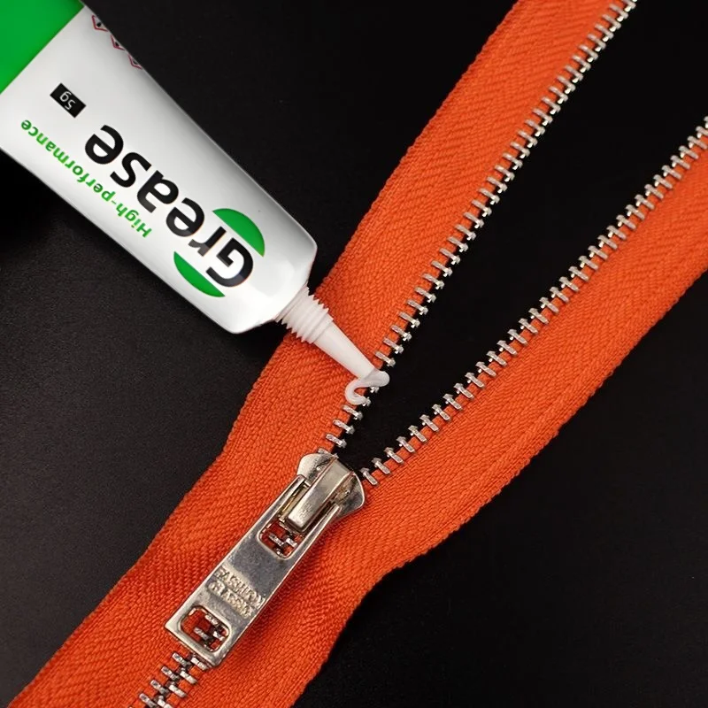 Lubricante con cremallera para equipaje, ropa, tubo lubricante, grasa lubricante, bloqueo, núcleo, reparación de lubricación, cremallera multifuncional