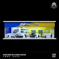 TimeMicro&MoreArt 1:64 Spoon theme painting New repair workshop lighting version assembly scene - can be superimposed and series