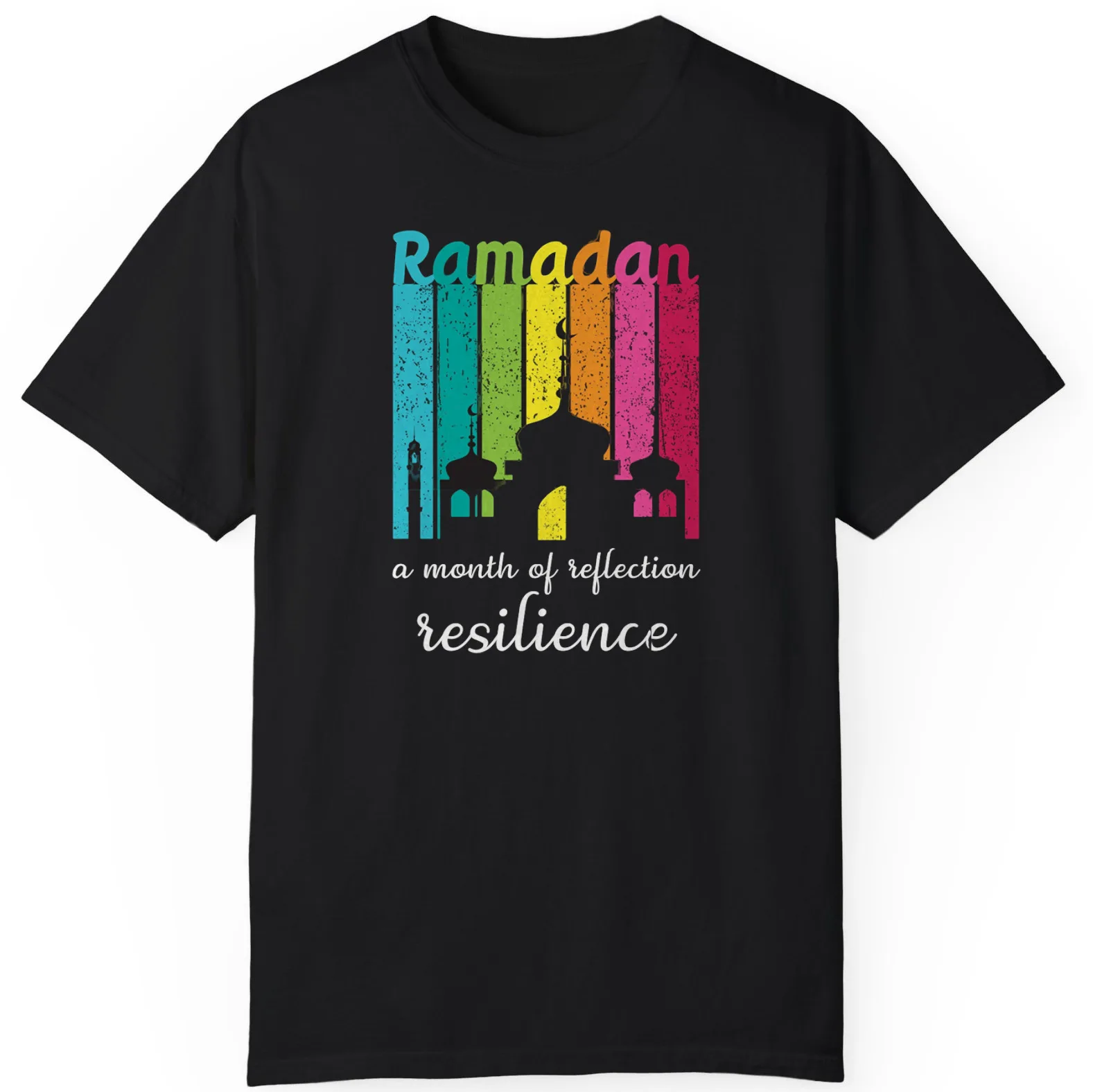 Ramadan Mubarak Graphics Suitable Gift Unisex T-Shirt S-5XL