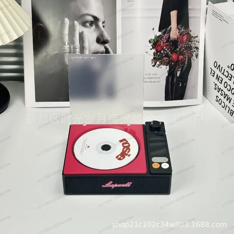 New Retro Style CD Player & Bluetooth Speaker. The Perfect Gift for Music Lovers - Plays CDs, USB, and Streams Wirelessly.