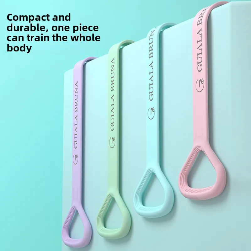 

Beautiful Back Rope Elastic Band Yoga Auxiliary Home Elastic Band Fitness Equipment Female Shoulder Open 8-shaped Puller