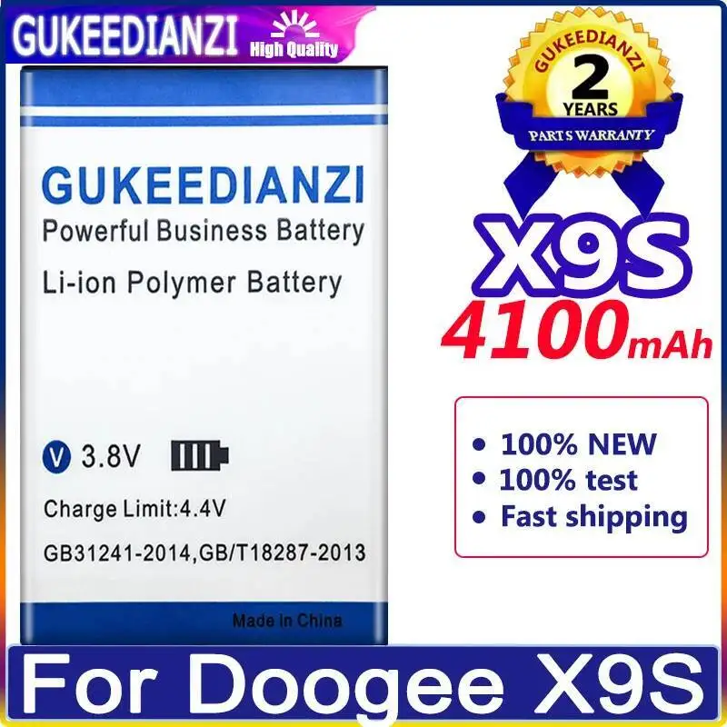 

For Doogee X9S Stable 4100Mah Fast Charging Mobile Phone Battery