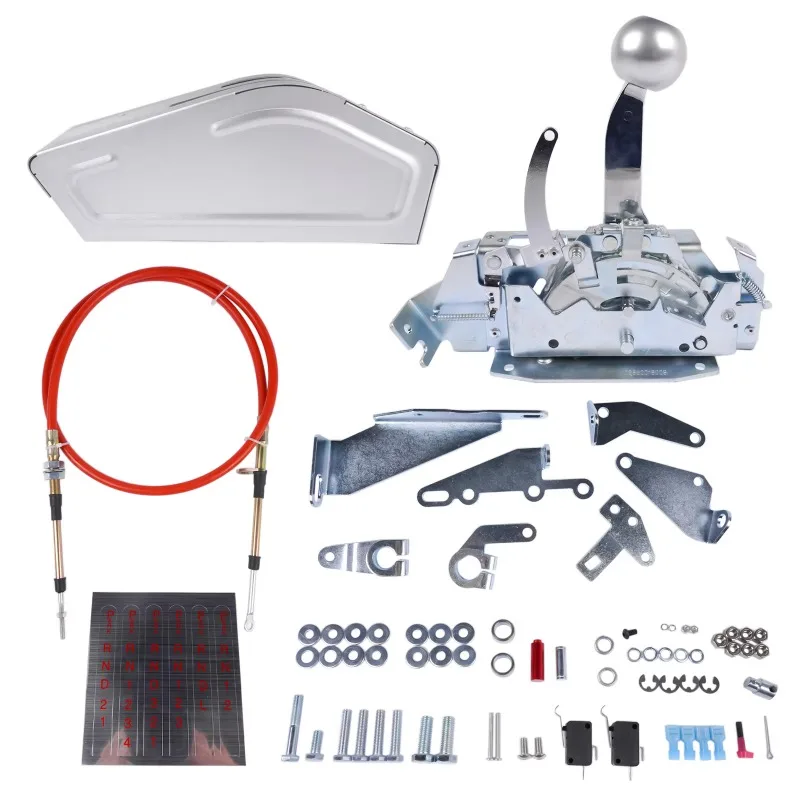 Glossy 3 & 4-Speed Automatic Pro Ratchet Shifter 80842 for C4 C6 TH200 4L60E