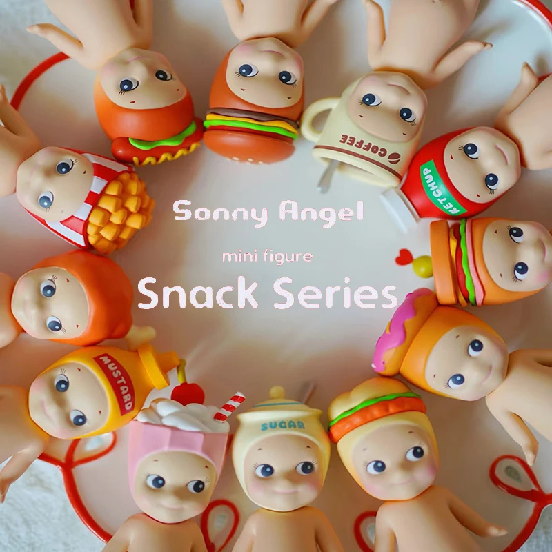 

2025 new Spot Sonny Angel Snack Series Blind Box Decompression Mini Mode Study Decoration Children'S Collection Toys Gifts