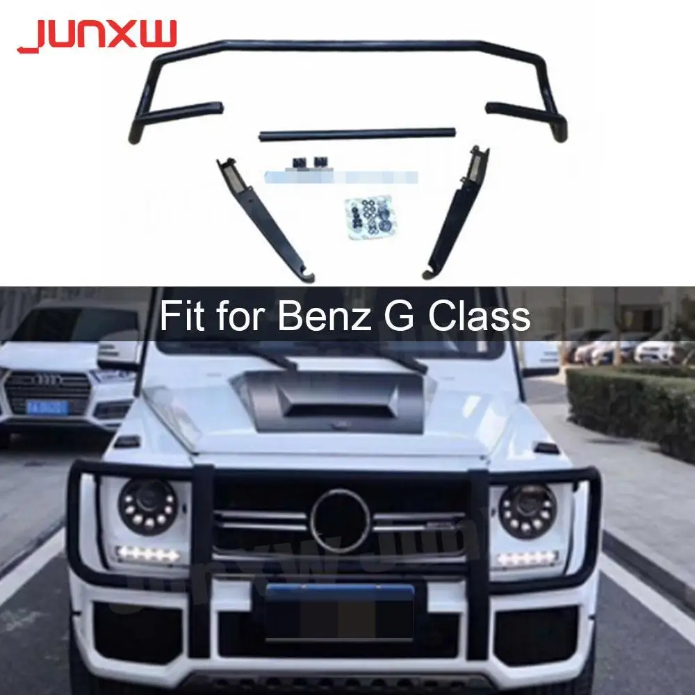 

Stainless Steel Front Bumper Guard For Mercedes Benz G Class W463 G550 G350 G500 G63 AMG Front Bumper Bull Guard