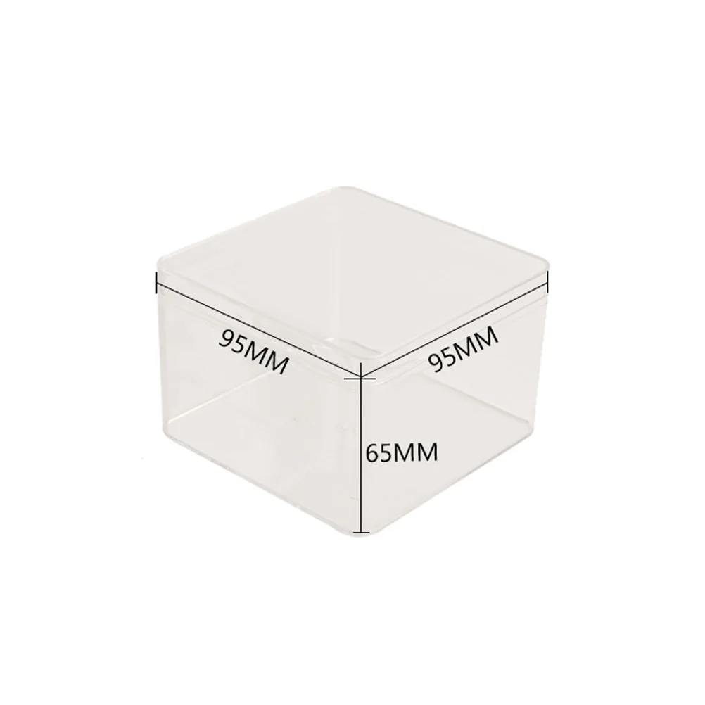 10 unids/set contenedor de dulces contenedores de almacenamiento de azúcar cajas de galletas plegables
