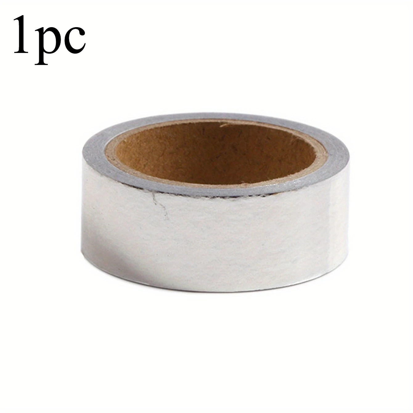 1pc Solid Color Bronzing Tape Material Sticker，Solid color diy decorative ledger tape